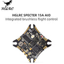 HGLRC SPECTER 15A  AIO MPU6000 F411 Flight Controller Bluejay 15A 4in1 ESC UARTS ELRS 2.4G RX 2-4S 25.5*25.5mm for FPV Drones