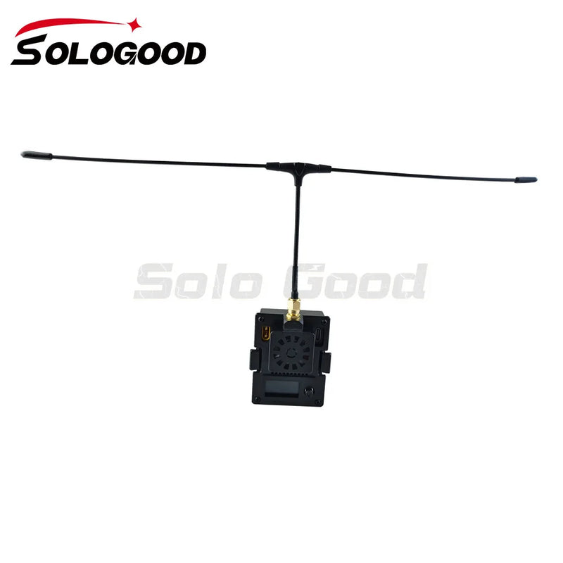 SoloGood ExpressLRS 433 1000mW TX  Module 370-500MHz RF Freq ESP32+SX1276+TCXO  for RC Racing Drone