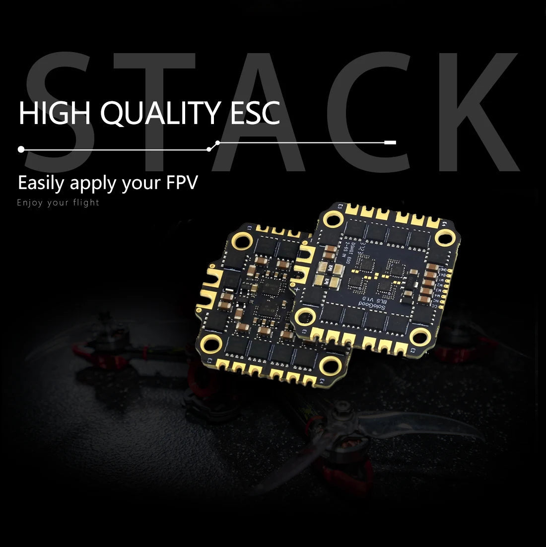 SoloGood F722 Stack ICM42688P F722 Flight Controller BLHELI_S 60A 4in1 ESC 30.5X30.5mm 2-6S