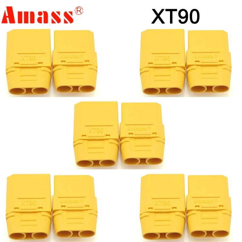 5 Pair Amass XT60 XT60H XT90S XT90 XT30 MR30 MR60 MT30 MT60 XT60I XT60PW XT30PW T-type T Plug XT150 AS150 EC5 Plug Connector