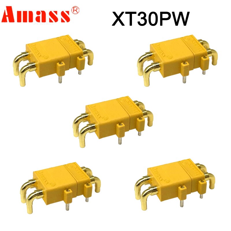 5 Pair Amass XT60 XT60H XT90S XT90 XT30 MR30 MR60 MT30 MT60 XT60I XT60PW XT30PW T-type T Plug XT150 AS150 EC5 Plug Connector