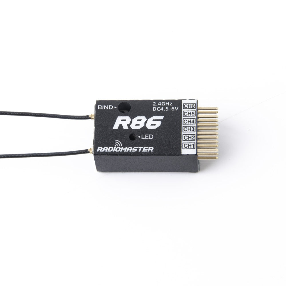 Radiomaster R88 R86C R86 R84 4CH 6CH 8CH Receiver Receptor SBUS RSSI Compatible FRSKY D8 D16 TX16S SE RC FPV Drones