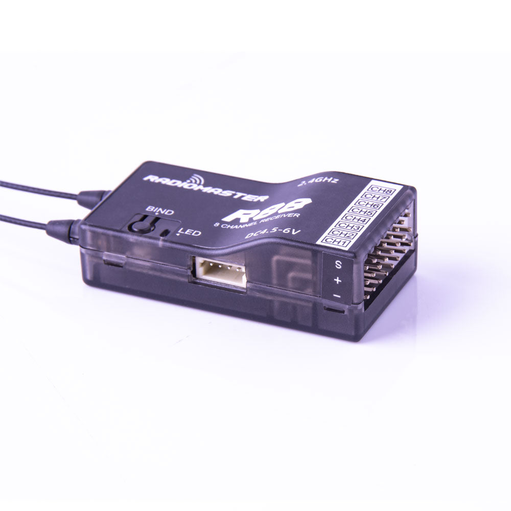 Radiomaster Multi-Protocol Receiver R81 R84 R86 R86C R88  4CH 6CH 8CH Receptor SBUS RSSI for FRSKY D8 D16 TX16S SE RC FPV Drones
