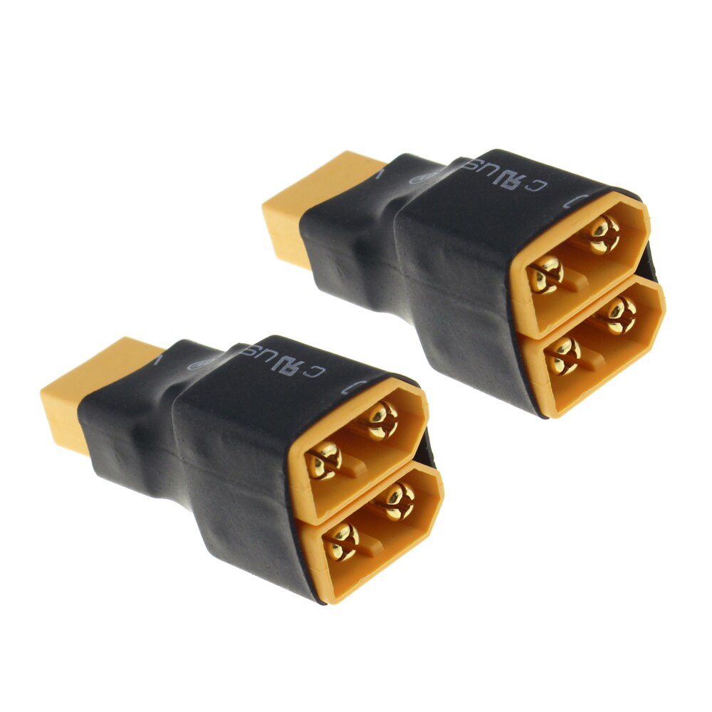 WST T-Plug Deans To XT90 Adapter - No Wires Connector For RC LiPo Battery Conversion