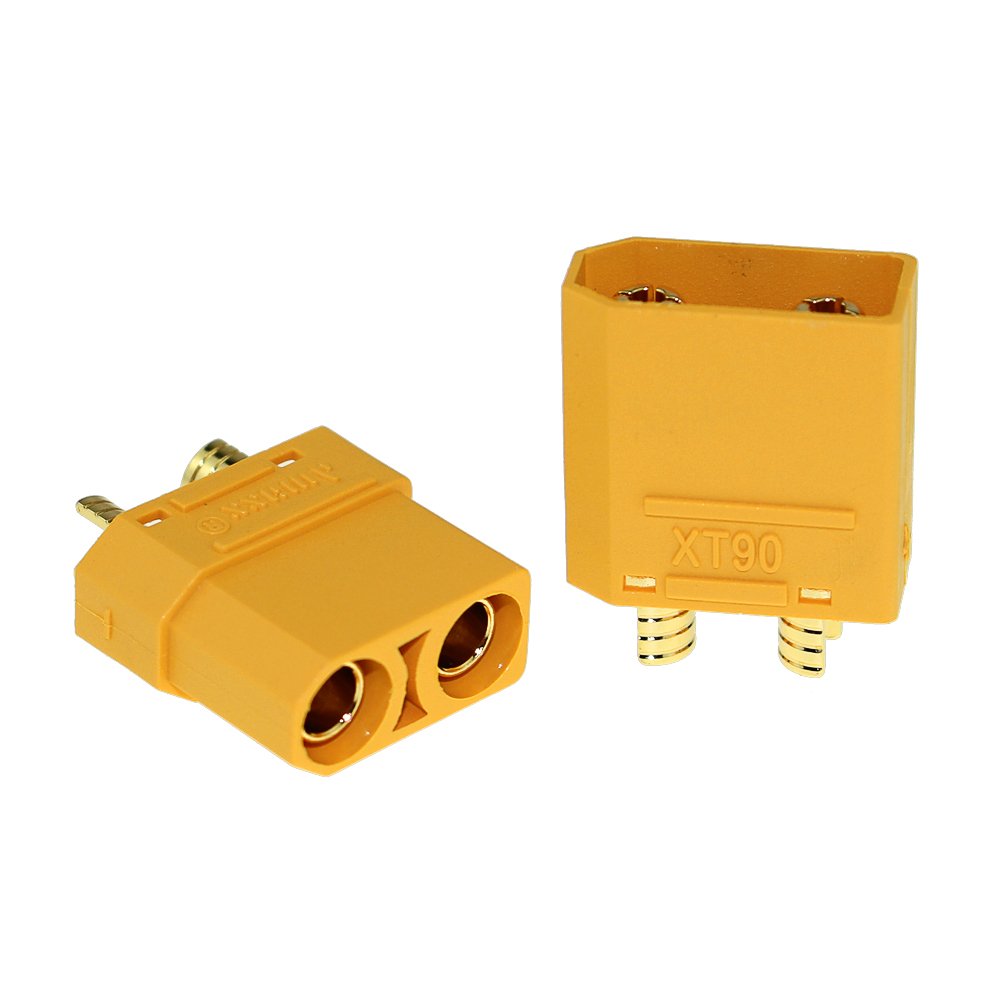 Wholesale 100pcs Amass XT90 Bullet Connectors Male Female Power Plugs Power RC LV Lipo Battery Motor