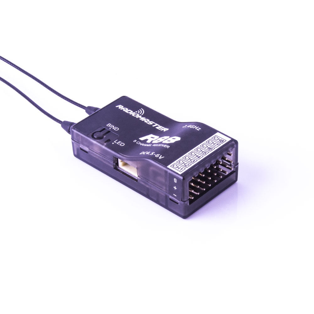 Radiomaster R88 R86C R86 R84 4CH 6CH 8CH Receiver Receptor SBUS RSSI Compatible FRSKY D8 D16 TX16S SE RC FPV Drones