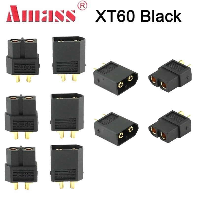 5 Pair Amass XT60 XT60H XT90S XT90 XT30 MR30 MR60 MT30 MT60 XT60I XT60PW XT30PW T-type T Plug XT150 AS150 EC5 Plug Connector