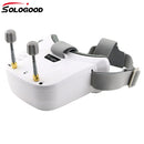 SoloGood LST-009 5.8G 40CH Dual Antennas FPV Goggles Monitor Video Glasses Headset 3 inch 480 X 320 Display for FPV Racing Drone